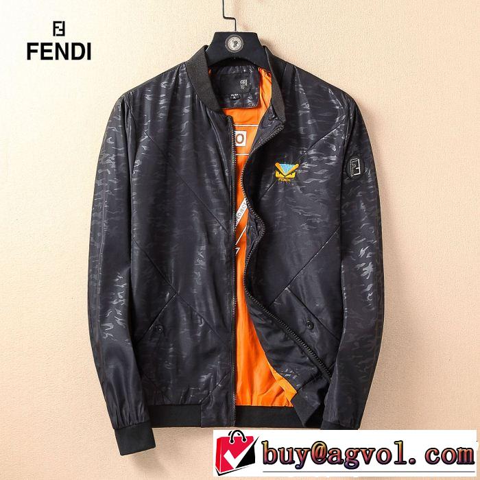 現代的な印象フェンディ人目を惹くデザイン FENDI ブルゾン 2018年秋冬入荷
