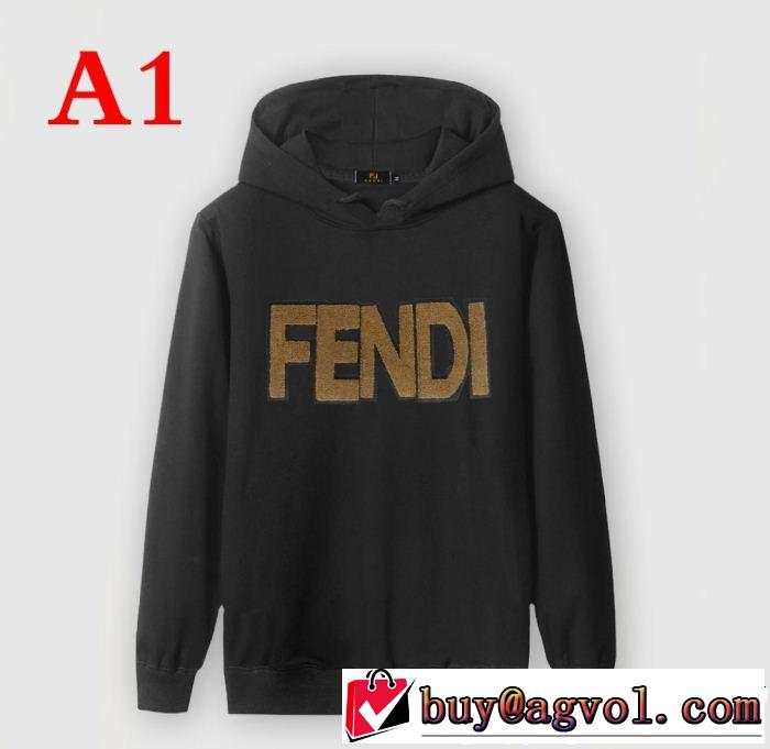 多色可選ミックス感が溢れる2018年秋冬シーズン フェンディ FENDI パーカー