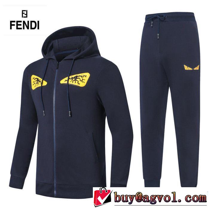 3色可選 人目を引く存在感 フェンディ今季新作登場  FENDI 上下セット超目玉新作 