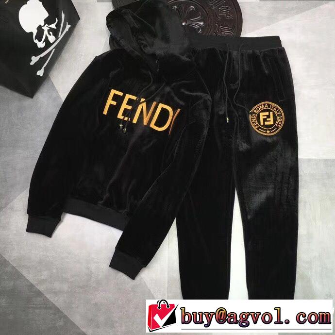 秋冬大活躍フェンディ FENDI 個性的なモデル 上下セット 半額以下セール 