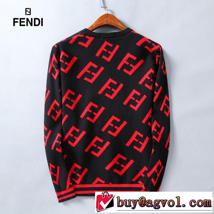 プルオーバー 2色可選 新作アイテム60％OFF  期間限定大人気商品 フェンディ FENDI