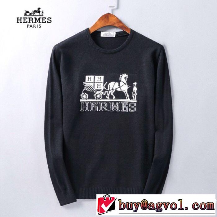 エルメス 大流行中 HERMES 2色可選 希少性の高い プルオーバー 18ＳＳ美品 