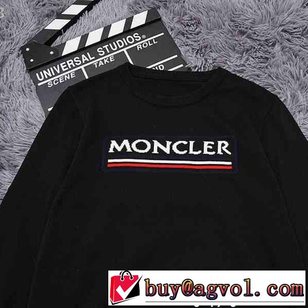 大歓迎な専門店MONCLERコピーモンクレールセーターメンズブラック肌触りの気持ちい秋冬アイテム