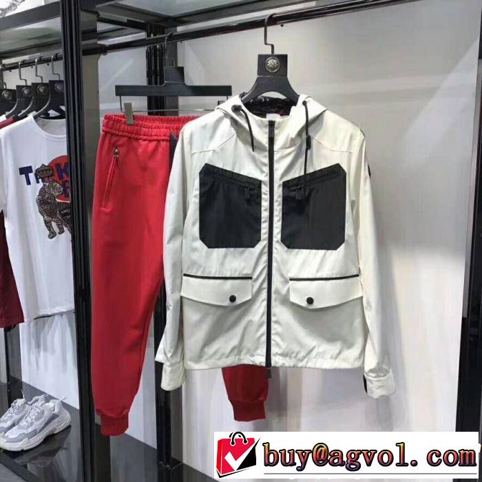  話題の新作到着！ モンクレール MONCLER 2018年人気満々のブランド ブルゾン 2色可選