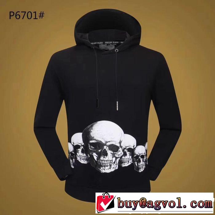  18AW美品 上品でファッションPHILIPP PLEIN パーカー 希少性の高いフィリッププレイン