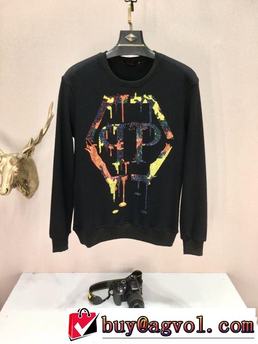  秋季超人気アイテム  フィリッププレイン 美品*入手困難 PHILIPP PLEIN プルオーバーパーカー