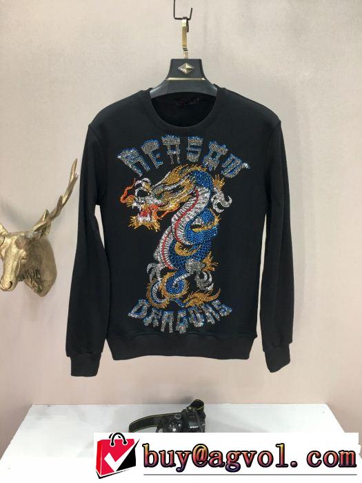 プルオーバーパーカー  今季大人気新作登場 フィリッププレイン PHILIPP PLEIN 注目美品