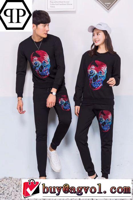  2018【SALE！】 フィリッププレイン 人目を引く存在感 PHILIPP PLEIN  ペアパーカー SALE品追加