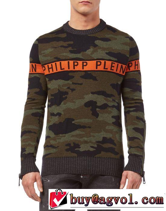 カットソー/ニットソー PHILIPP PLEIN フィリッププレイン 2色可選 2018人気の主流アイテム 秋冬セール
