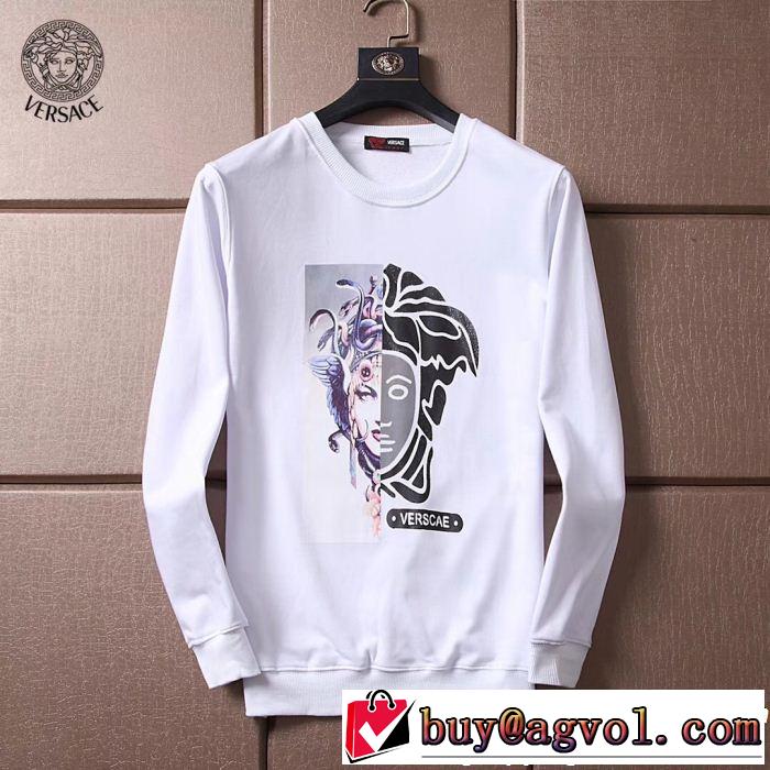  絶妙な新商品 長袖Tシャツ 格好良いアイテム ヴェルサーチVERSACE 2色可選 最近人気一番！