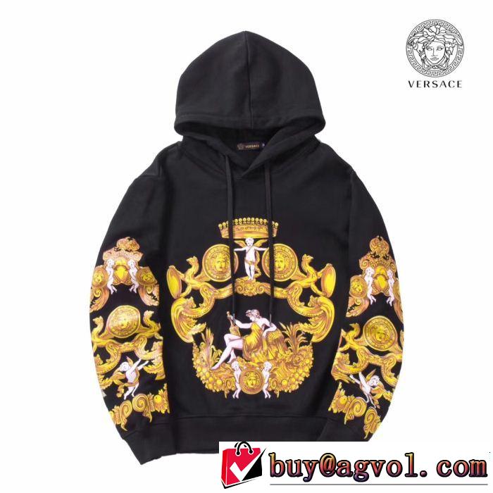 数量限定再入荷 有名人同じアイテム 18ＳＳ美品 VERSACE ヴェルサーチ  2色可選 秋の定番