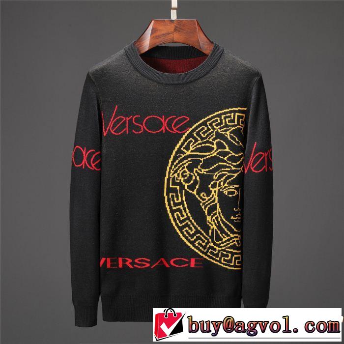 VERSACE ヴェルサーチ プルオーバー 秋冬超人気の最新作 定番品質保証 2018年秋冬入荷