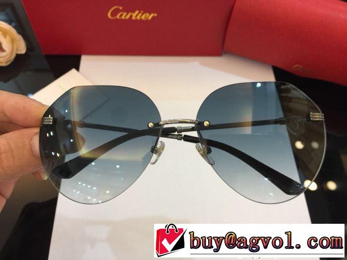 多色可選 カルティエ CARTIER サングラス 2018年春夏入荷  目前の注目ブランド