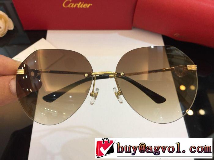 多色可選 カルティエ CARTIER サングラス 2018年春夏入荷  目前の注目ブランド