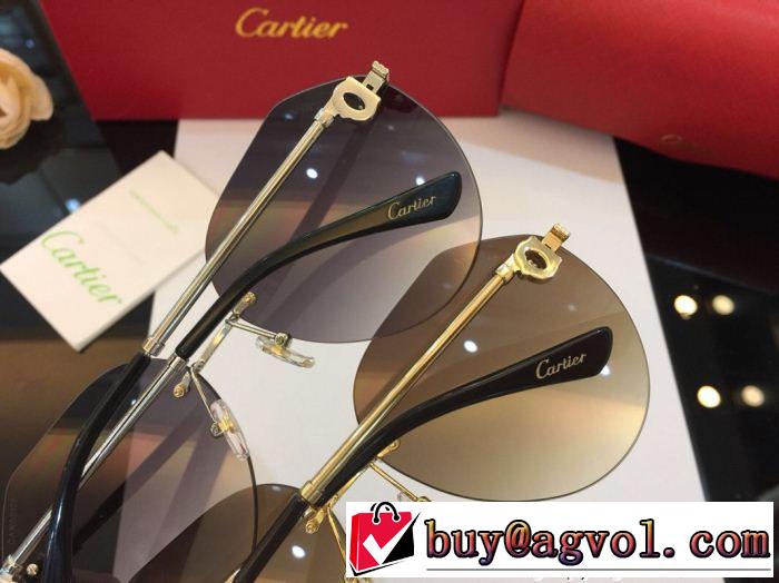多色可選 カルティエ CARTIER サングラス 2018年春夏入荷  目前の注目ブランド