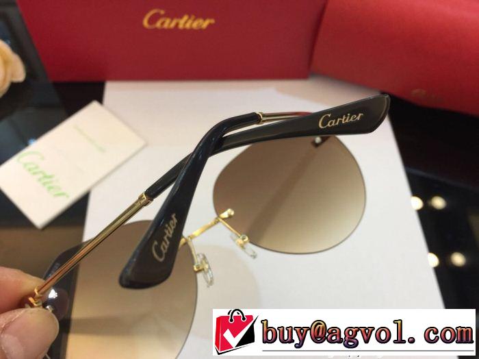 多色可選 カルティエ CARTIER サングラス 2018年春夏入荷  目前の注目ブランド