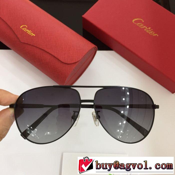春夏大活躍 2018年春夏入荷 3色可選 カルティエ CARTIERサングラス