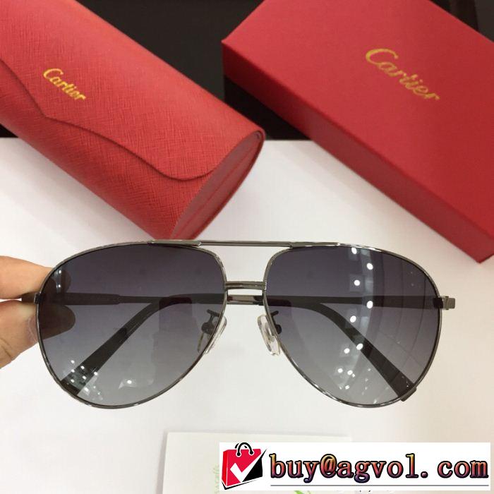 春夏大活躍 2018年春夏入荷 3色可選 カルティエ CARTIERサングラス