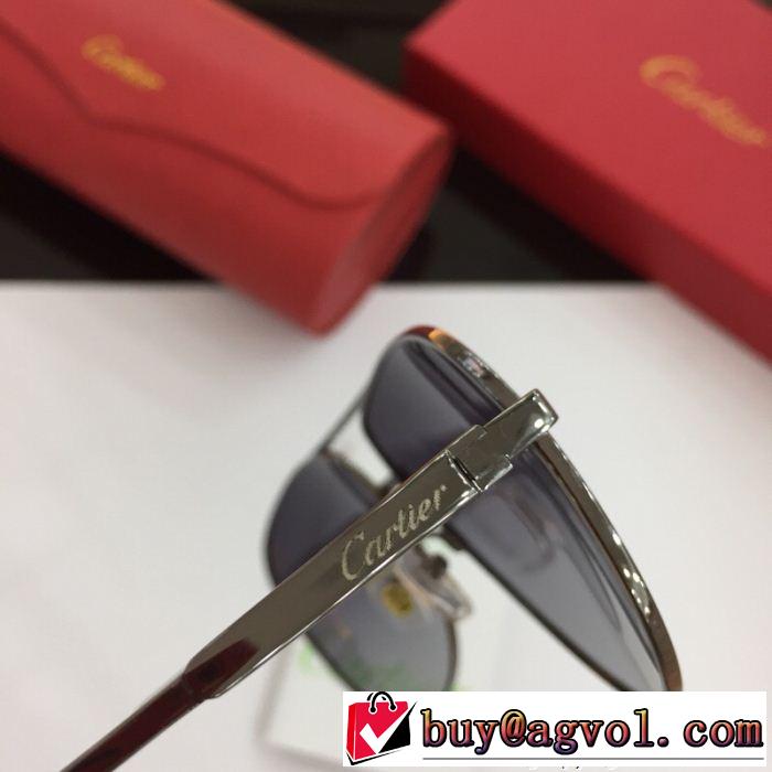 春夏大活躍 2018年春夏入荷 3色可選 カルティエ CARTIERサングラス