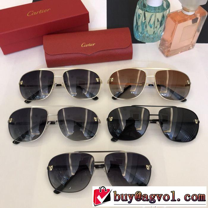 カルティエ CARTIER 大人カジュアル サングラス 2018年春夏入荷 多色可選 カルティエ CARTIER洗練された