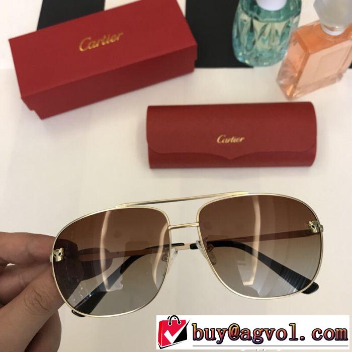 カルティエ CARTIER 大人カジュアル サングラス 2018年春夏入荷 多色可選 カルティエ CARTIER洗練された