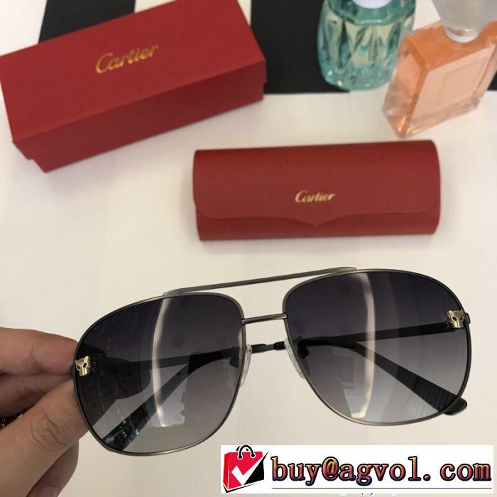 カルティエ CARTIER 大人カジュアル サングラス 2018年春夏入荷 多色可選 カルティエ CARTIER洗練された