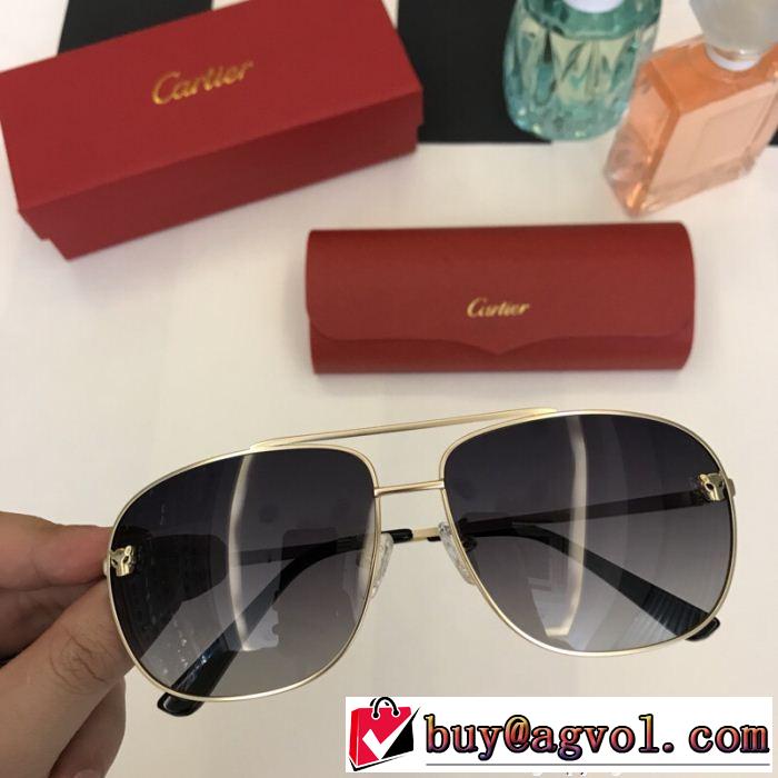 カルティエ CARTIER 大人カジュアル サングラス 2018年春夏入荷 多色可選 カルティエ CARTIER洗練された