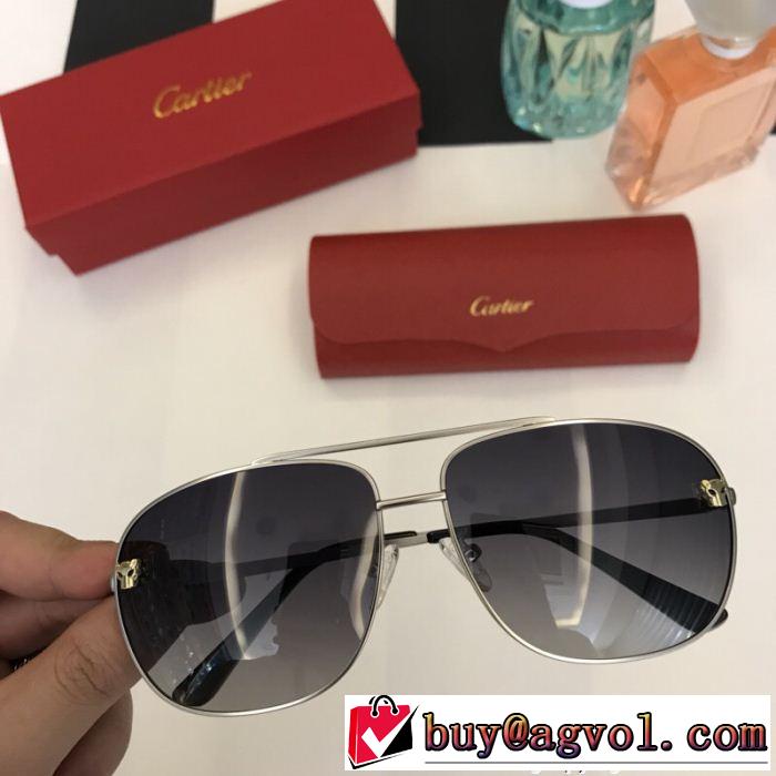 カルティエ CARTIER 大人カジュアル サングラス 2018年春夏入荷 多色可選 カルティエ CARTIER洗練された