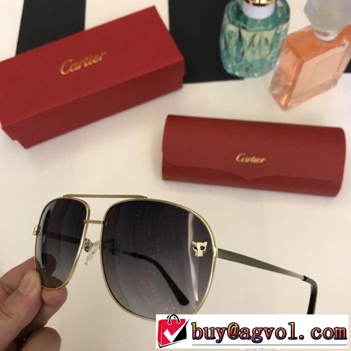 カルティエ CARTIER 大人カジュアル サングラス 2018年春夏入荷 多色可選 カルティエ CARTIER洗練された