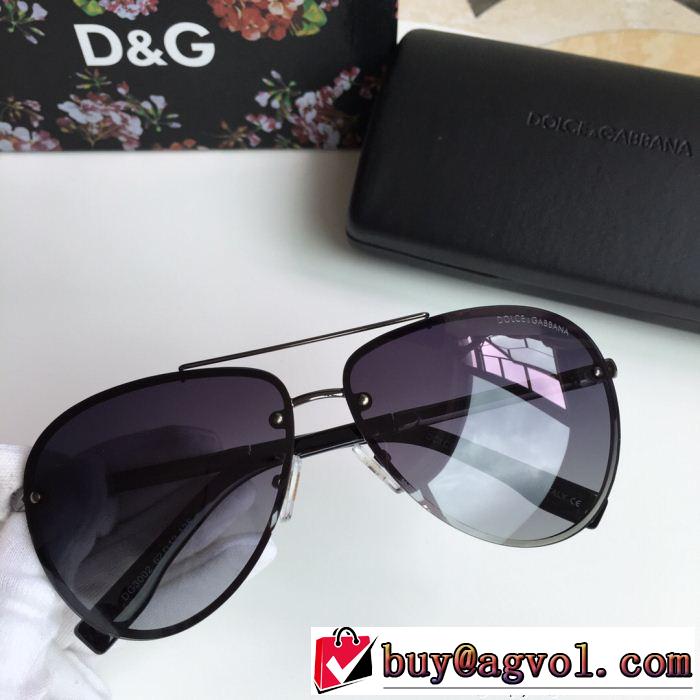 2018新品入荷  人気急上昇中 ドルチェ＆ガッバーナ Dolce&Gabbana 5色可選 サングラス