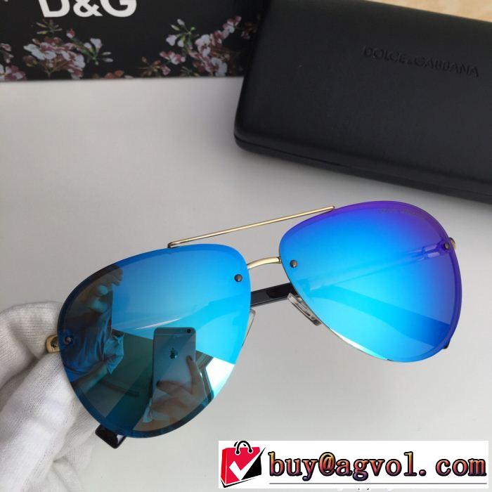 2018新品入荷  人気急上昇中 ドルチェ＆ガッバーナ Dolce&Gabbana 5色可選 サングラス
