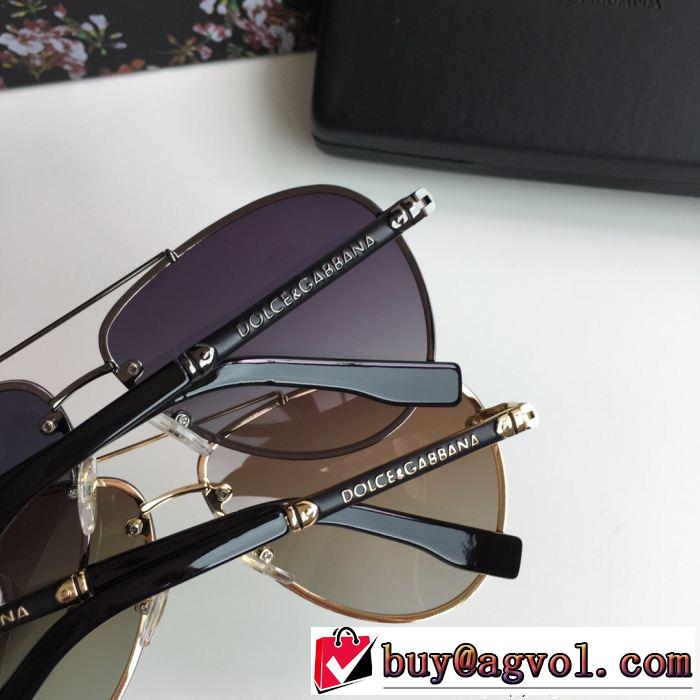 2018新品入荷  人気急上昇中 ドルチェ＆ガッバーナ Dolce&Gabbana 5色可選 サングラス