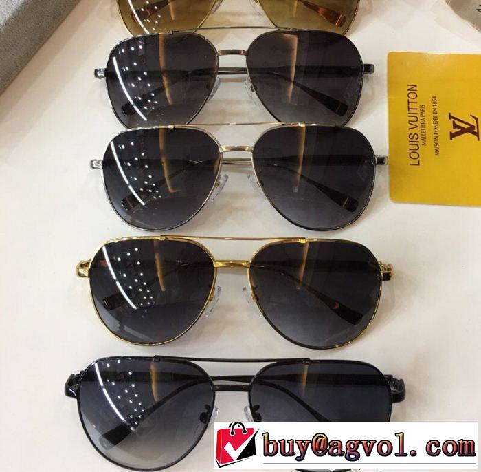 ファッション度アップ  サングラス 2018新品入荷  4色可選 ルイ ヴィトン LOUIS VUITTON 高評価人気品