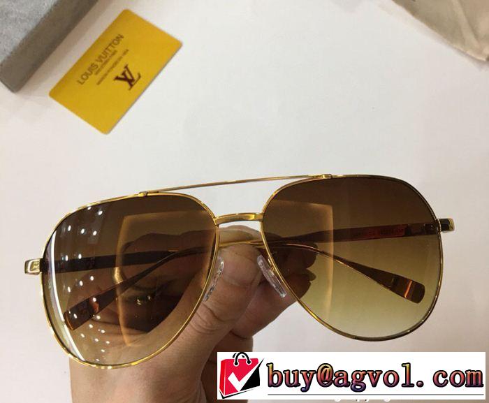 ファッション度アップ  サングラス 2018新品入荷  4色可選 ルイ ヴィトン LOUIS VUITTON 高評価人気品