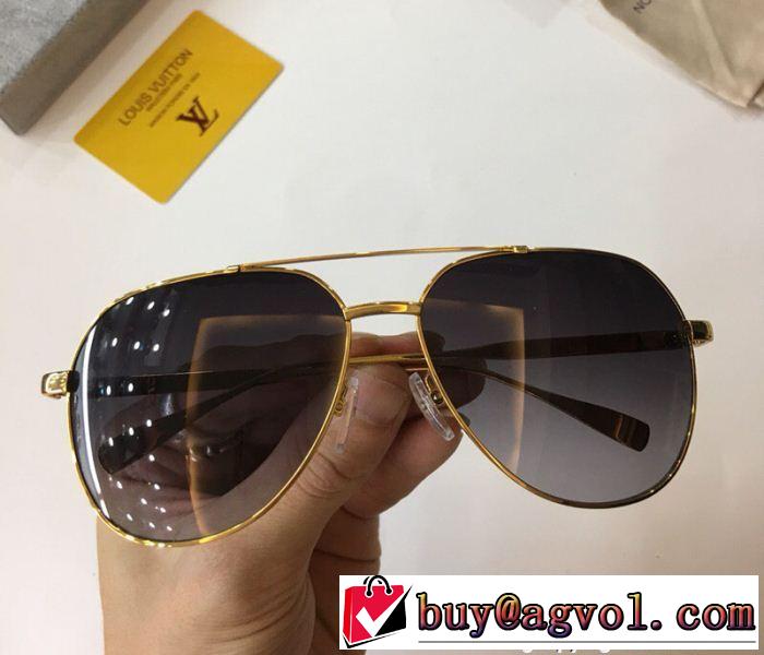 ファッション度アップ  サングラス 2018新品入荷  4色可選 ルイ ヴィトン LOUIS VUITTON 高評価人気品