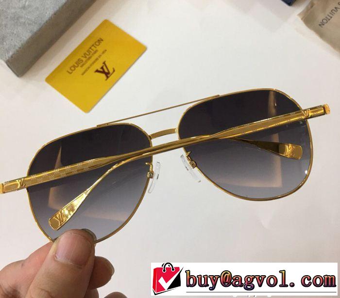 ファッション度アップ  サングラス 2018新品入荷  4色可選 ルイ ヴィトン LOUIS VUITTON 高評価人気品