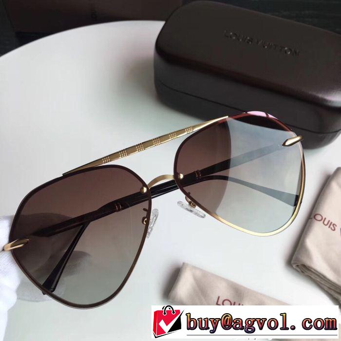 高感度アイテム  サングラス 2018新品入荷 4色可選 ルイ ヴィトン LOUIS VUITTON