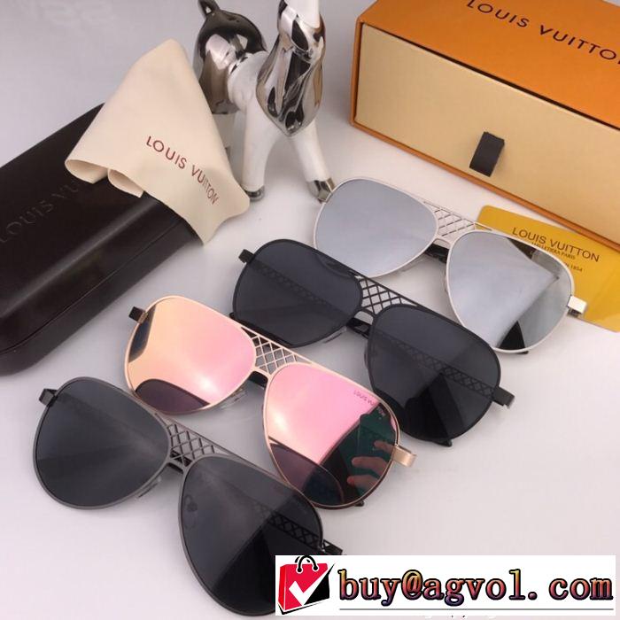  ストリートファッション  サングラス 2018新品入荷 3色可選 ルイ ヴィトン LOUIS VUITTON  新作登場 お洒落アイテム