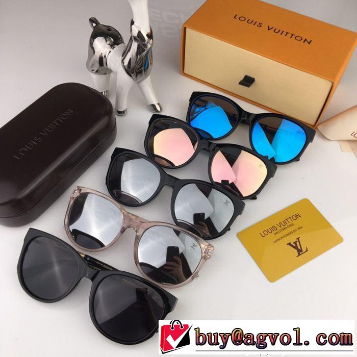  2018新品入荷 美品*入手困難 サングラス  5色可選 ルイ ヴィトン LOUIS VUITTON  軽量で薄手の
