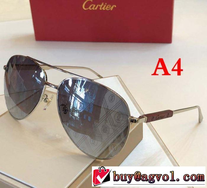 やっぱり欲しい即発送  カルティエ CARTIER  2019SSのトレンド商品  サングラス  多色可選