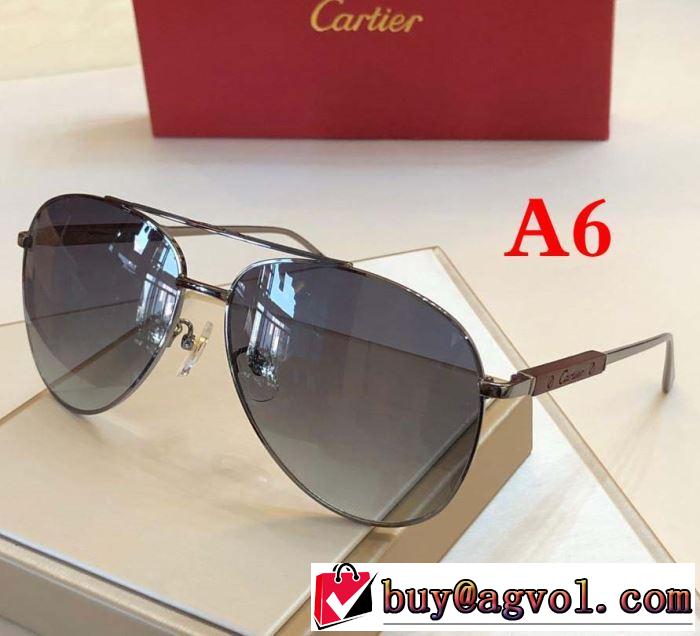 やっぱり欲しい即発送  カルティエ CARTIER  2019SSのトレンド商品  サングラス  多色可選