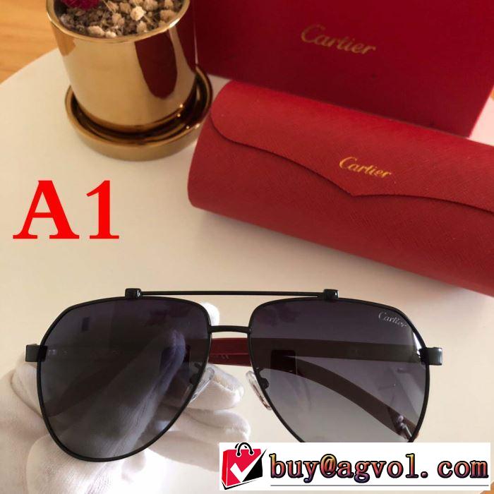 美し過ぎる  カルティエ CARTIER  2019新作限定  売切必至  サングラス  4色可選
