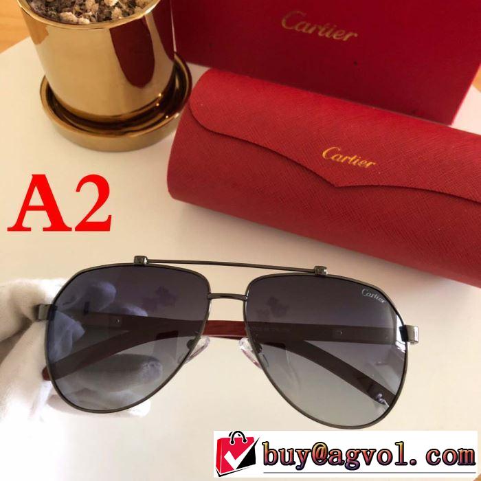 美し過ぎる  カルティエ CARTIER  2019新作限定  売切必至  サングラス  4色可選