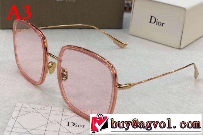 カジュアルを一歩大人に  サングラス  ディオール DIOR  【2019年】夏のファッション  多色可選