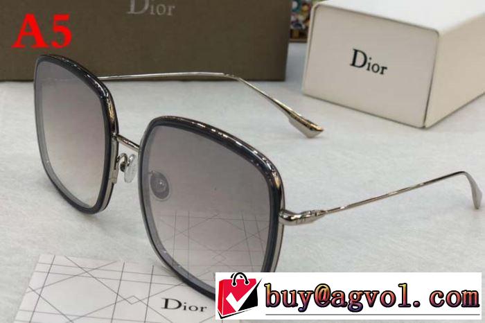 カジュアルを一歩大人に  サングラス  ディオール DIOR  【2019年】夏のファッション  多色可選