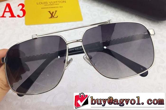3色可選  2019春夏のトレンド新商品  ルイ ヴィトン LOUIS VUITTON  クラシカルな雰囲気  サングラス