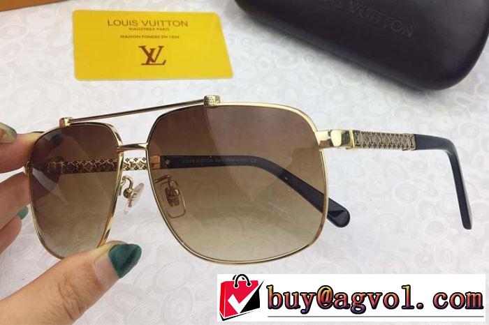 3色可選  2019春夏のトレンド新商品  ルイ ヴィトン LOUIS VUITTON  クラシカルな雰囲気  サングラス