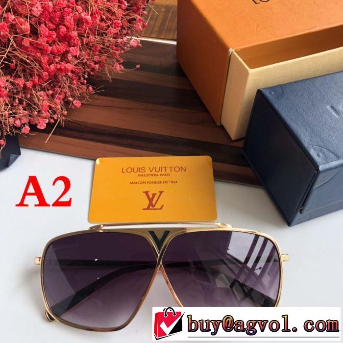 サングラス  シンプルながら切れ味のいい  ルイ ヴィトン LOUIS VUITTON  4色可選  2019春夏人気トレンドアイテム