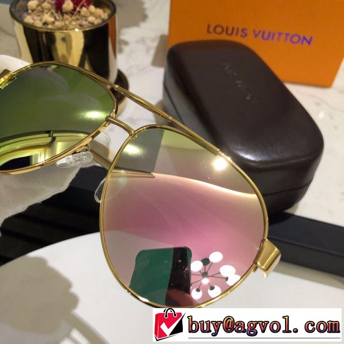 2019年春夏流行ファッション  スタイルUPして着こなす  ルイ ヴィトン LOUIS VUITTON  サングラス  3色可選