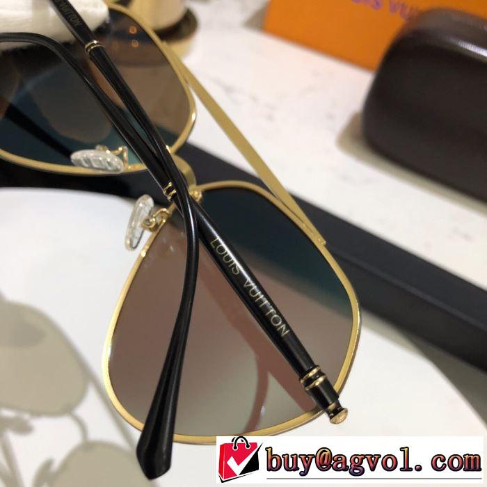 スタイルアップ上品  ルイ ヴィトン LOUIS VUITTON  サングラス  2019年春夏のトレンドアイテム